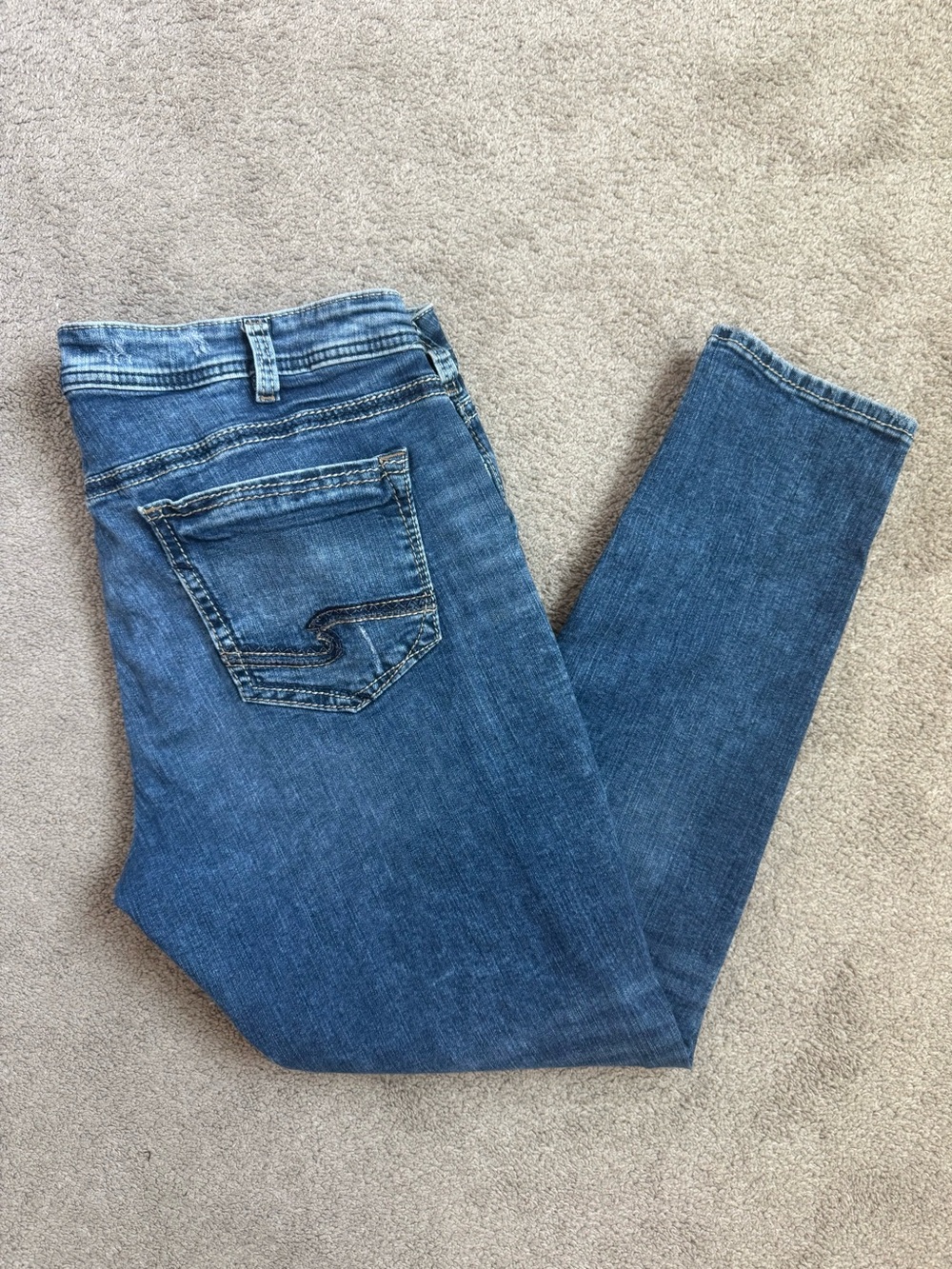 Silver Jeans Women’s Skinny Blue Denim